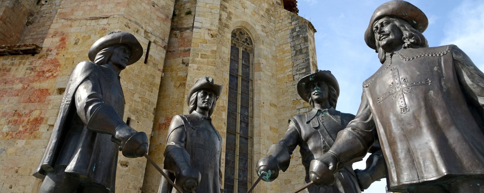 D'Artagnan et les 3 Mousquetaires à Condom