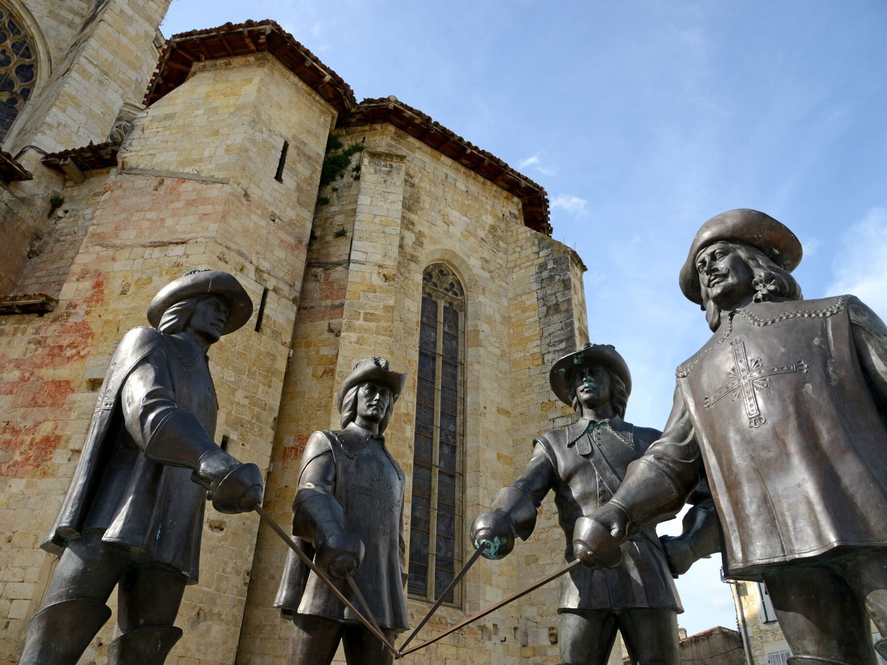 D'Artagnan et les 3 Mousquetaires à Condom