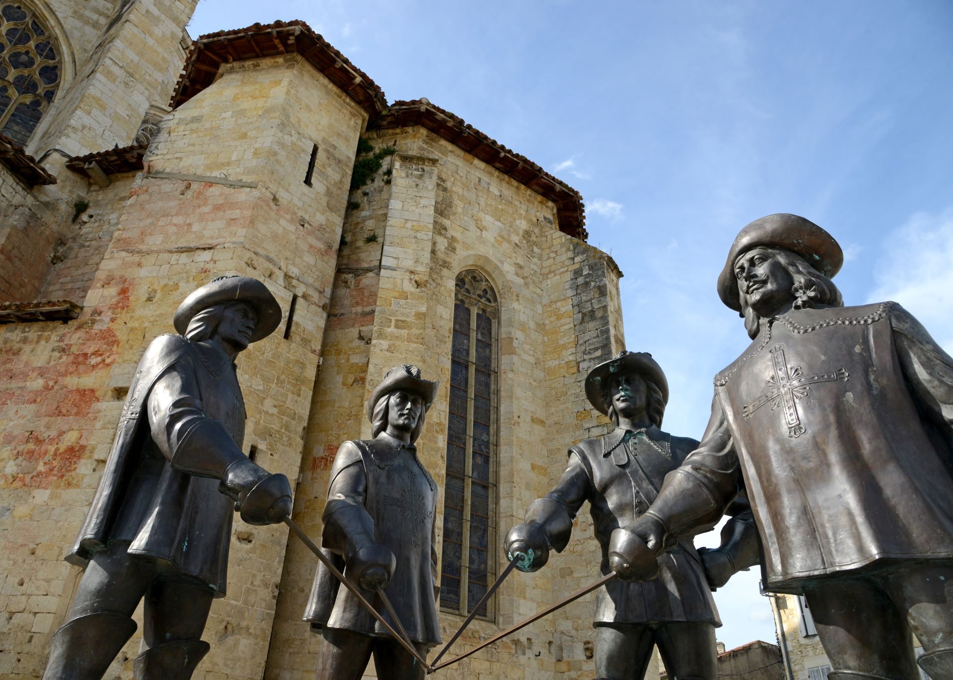 D'Artagnan et les 3 Mousquetaires à Condom