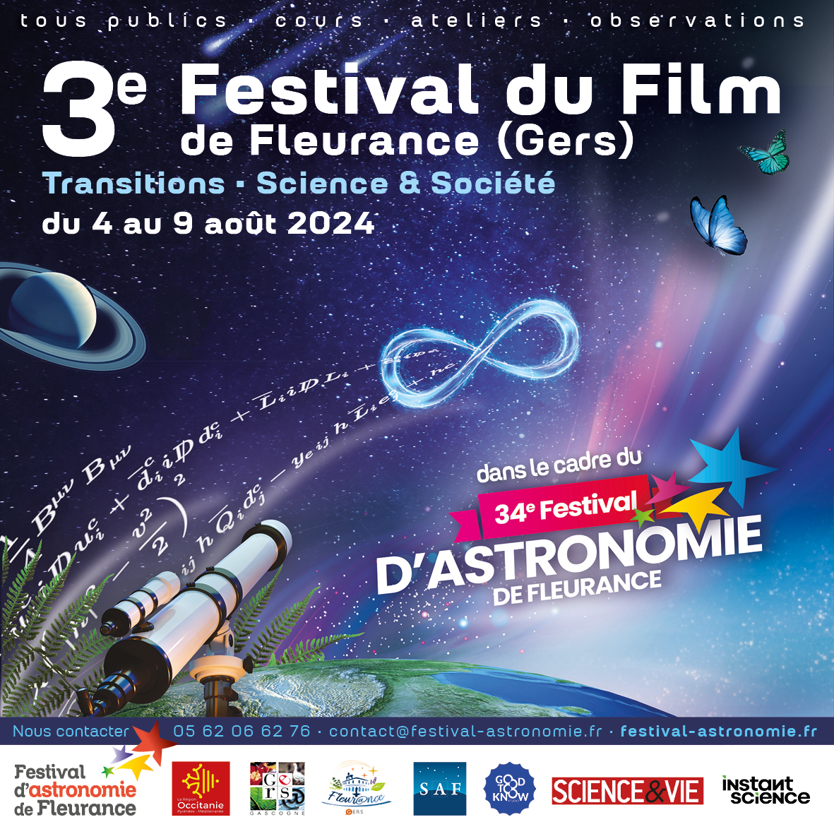 Festival d'astronomie 2024 Fleurance Gers