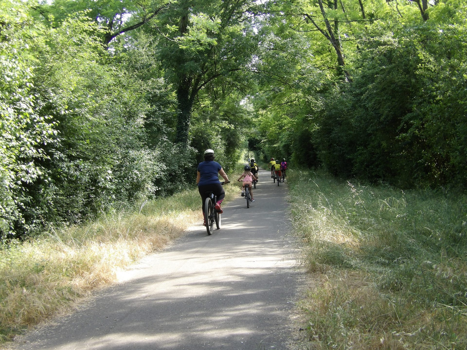 Balade sur le Voie Verte de l'Armagnac à Condom dans le Gers