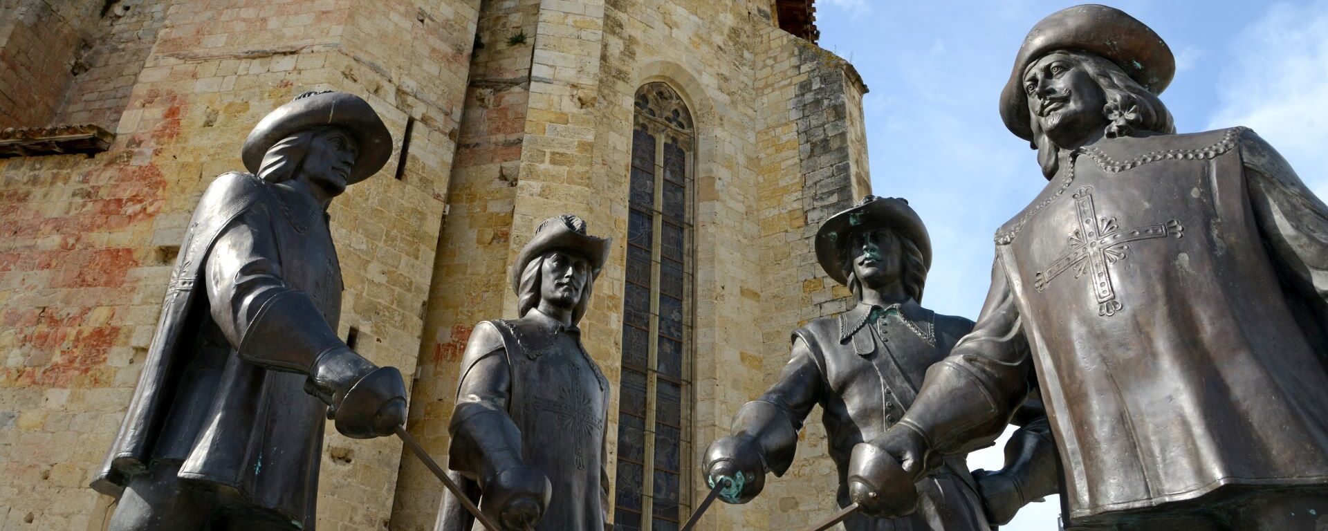 D'Artagnan et les 3 Mousquetaires à Condom