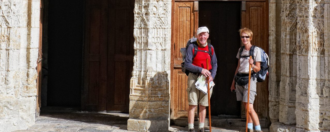 Chemin de Saint-Jacques de Compostelle dans le Gers - Lectoure, La Romieu, Castelnau-sur-l'auvignon, Condom, Larressingle, Montréal.