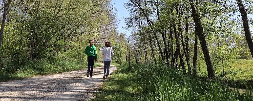 Sentier de la Baïse à Condom Gers - Armagnac